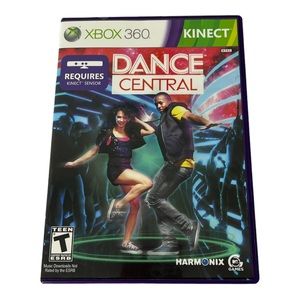Xbox 360 dance central video game